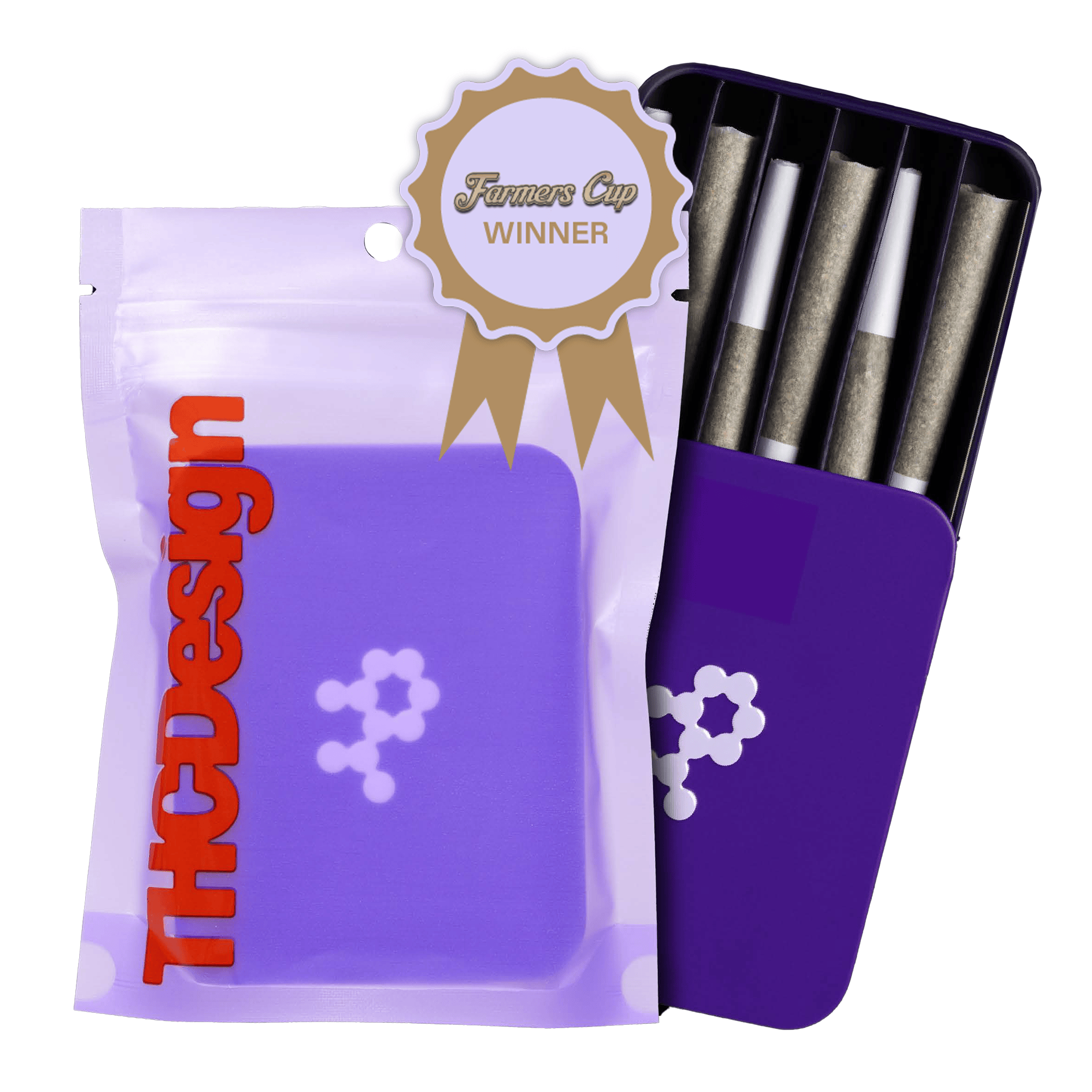 THC Design - Blue Viper | Minis | 0.58g each | 6pk - 1