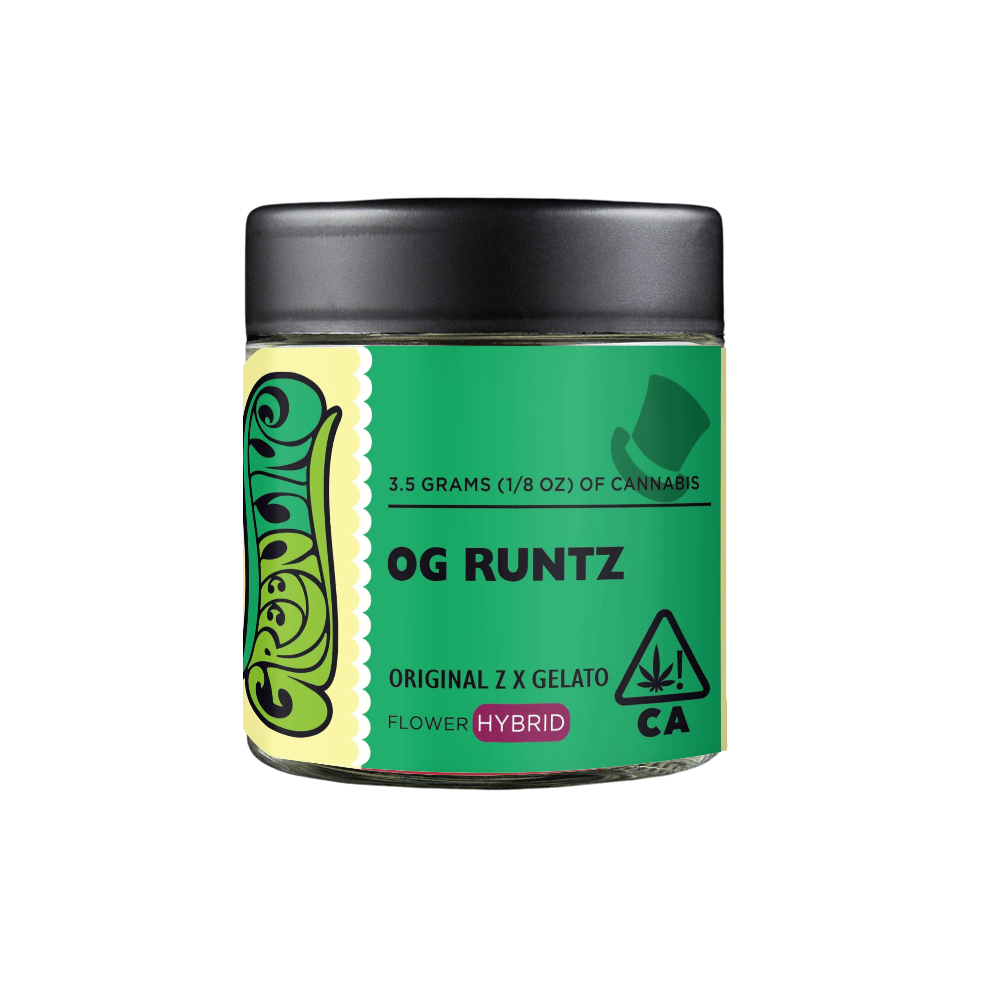 Greenline - OG Runtz - 1/8 oz - Indoor - Hybrid - 3.5g - 1