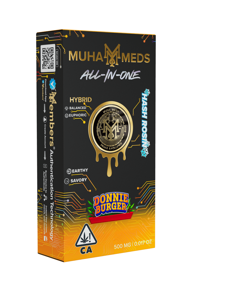 Muha Meds - Muha Meds | Donnie Burger | Hash Rosin Disposable | 0.5g - 1