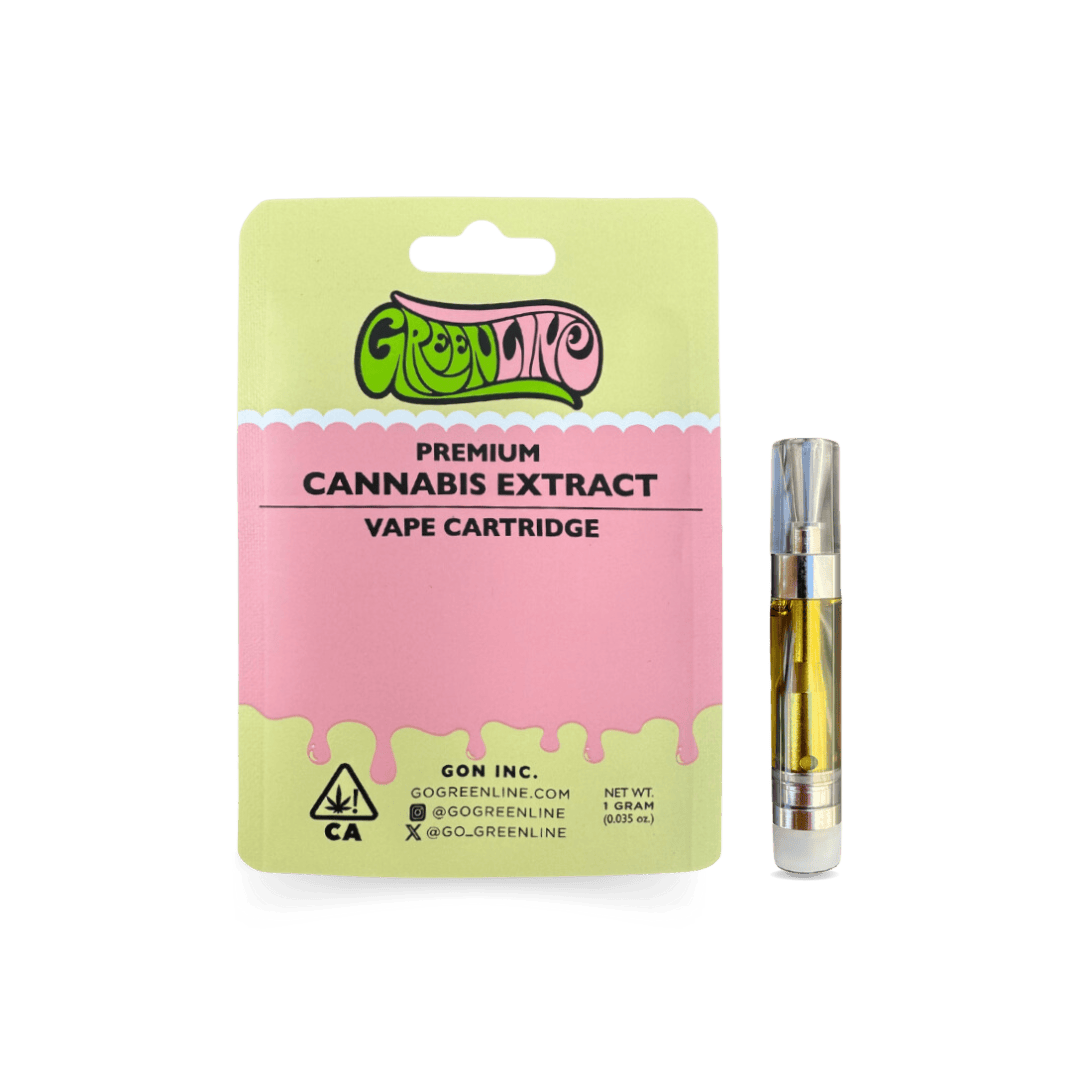 Greenline - Pink Rozay - Vape Cart - Indica - 1g - 1