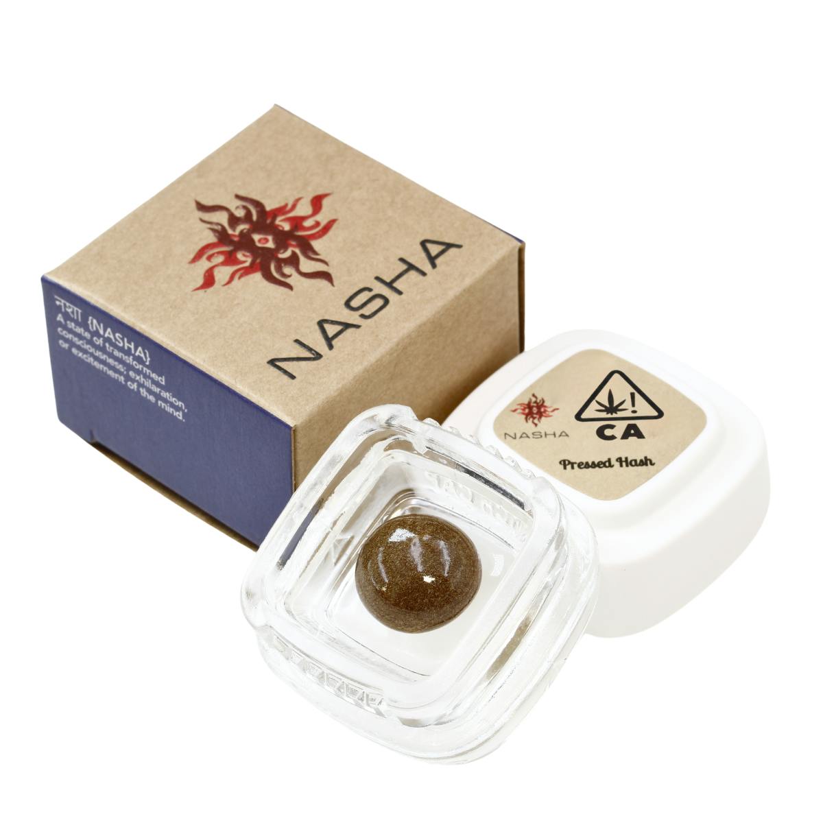 NASHA - Strawberry Bomb (I) Blue Pressed Hash - 1