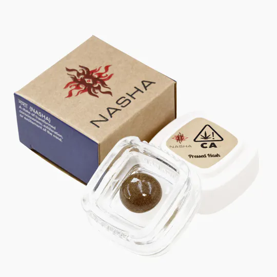 NASHA - Strawberry Bomb (I) Blue Pressed Hash - 1