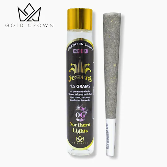 Gold Crown - Northern Lights | Jesters Infused Joint | 1.5g - 1