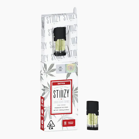 STIIIZY - Vape Cartridge - TROPICAL COOKIES 1G CDT Pod - STIIIZY - 1