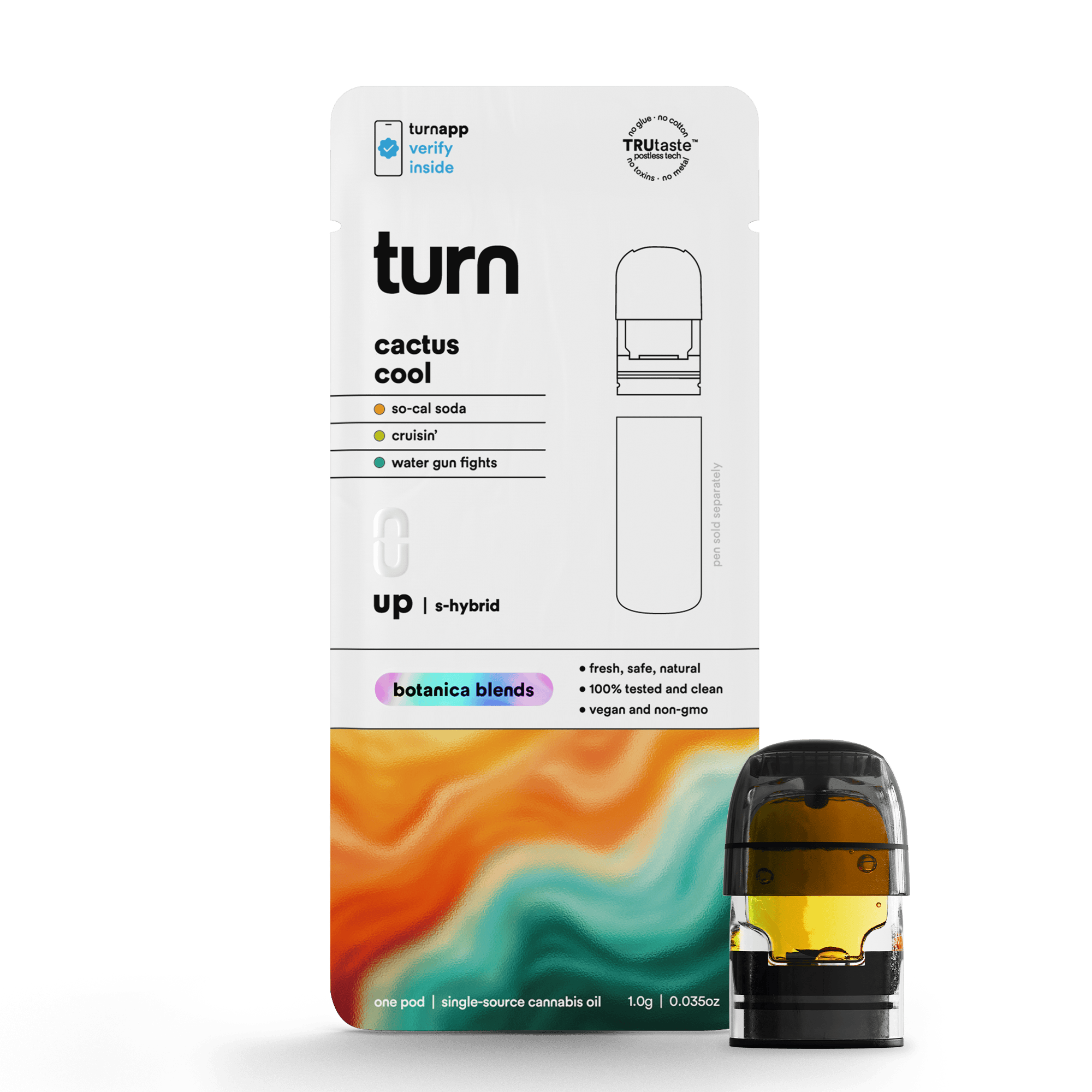 turn - Cactus Cool | Botanica Blends | Sativa-Hybrid - 1