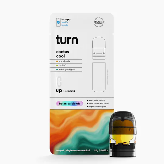 turn - Cactus Cool | Botanica Blends | Sativa-Hybrid - 1