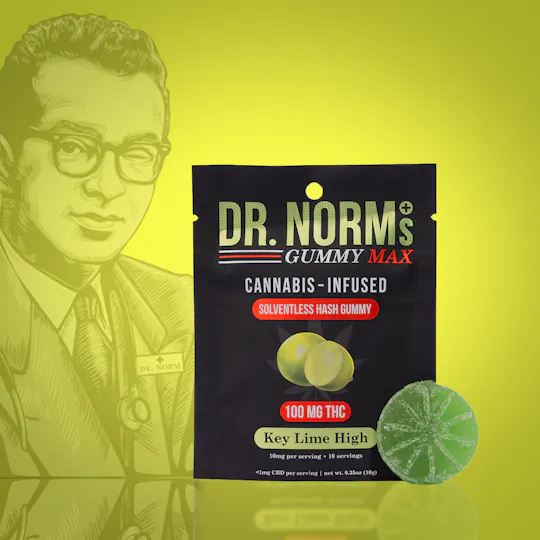 Dr. Norm's - Key Lime High Gummy MAX - 1