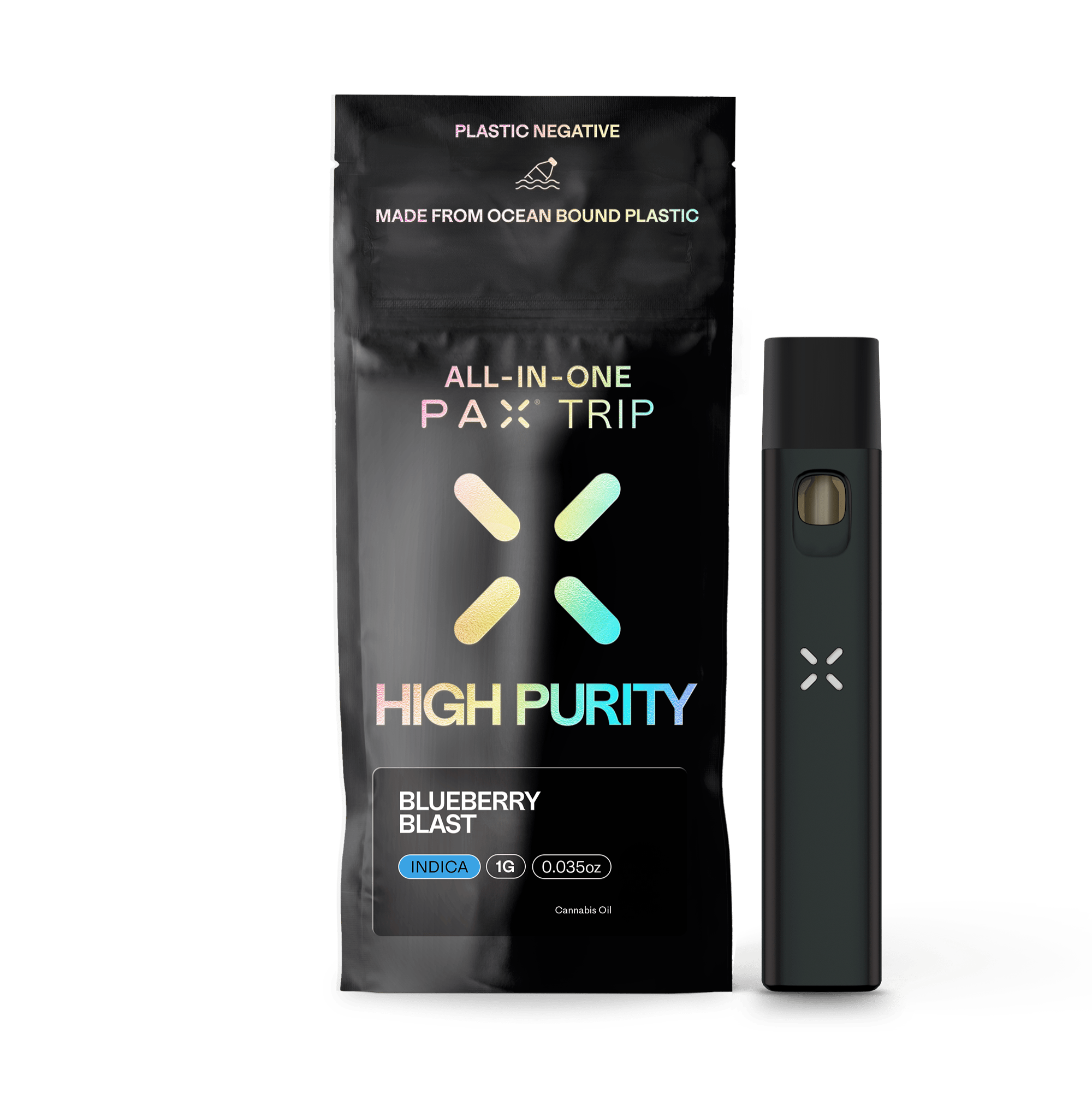 PAX - Blueberry Blast | High Purity Disposable | 1g - 1