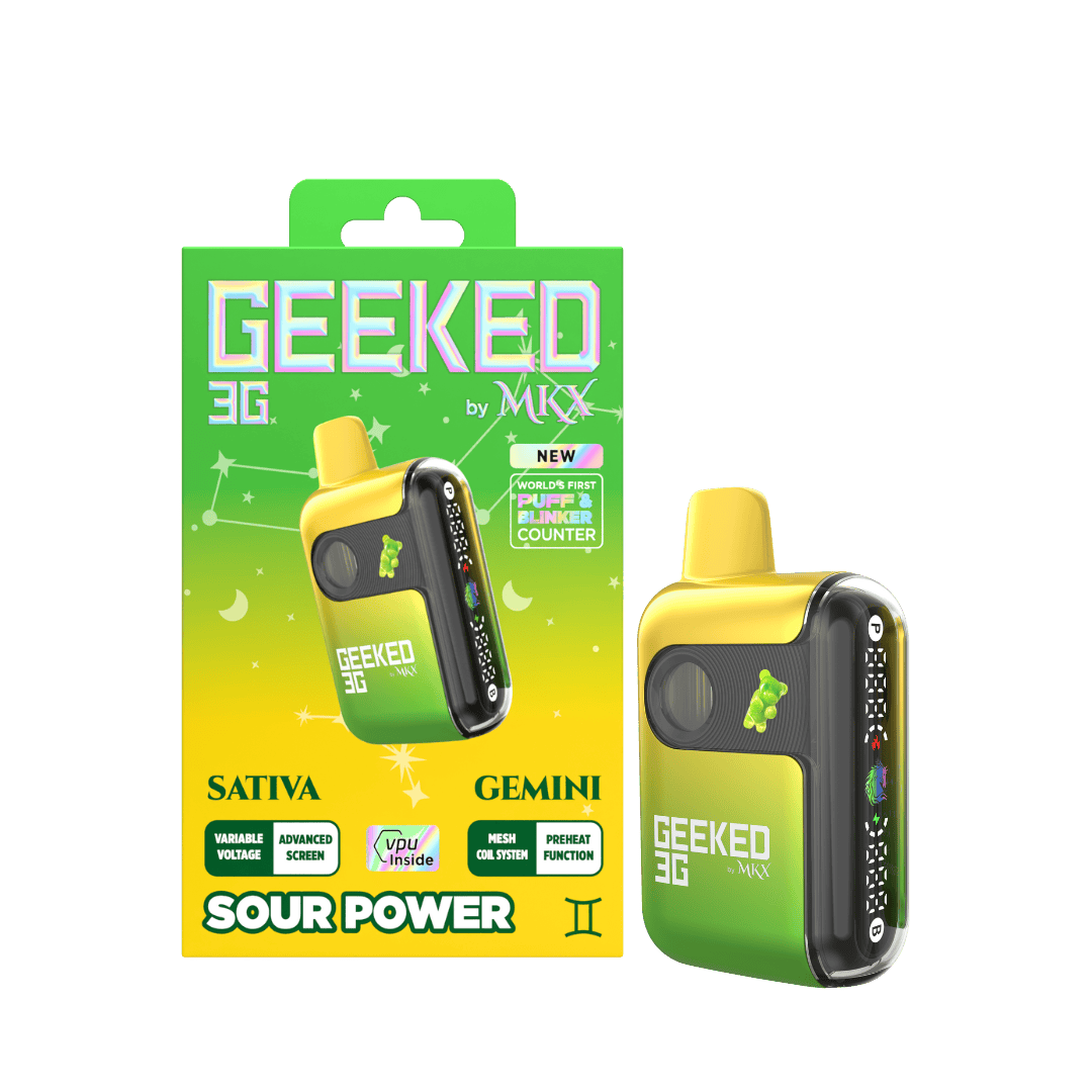 MKX Oil Co - Sour Power | Geeked Disposable | 3g - 1