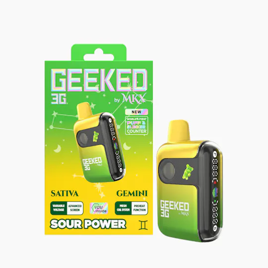 MKX Oil Co - Sour Power | Geeked Disposable | 3g - 1