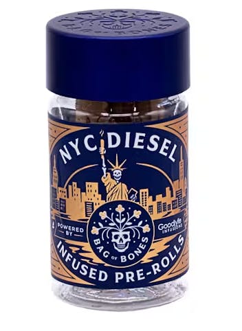 Goodlyfe Farms - NYC Diesel | Infused Minis | 0.55g each | 5pk - 1