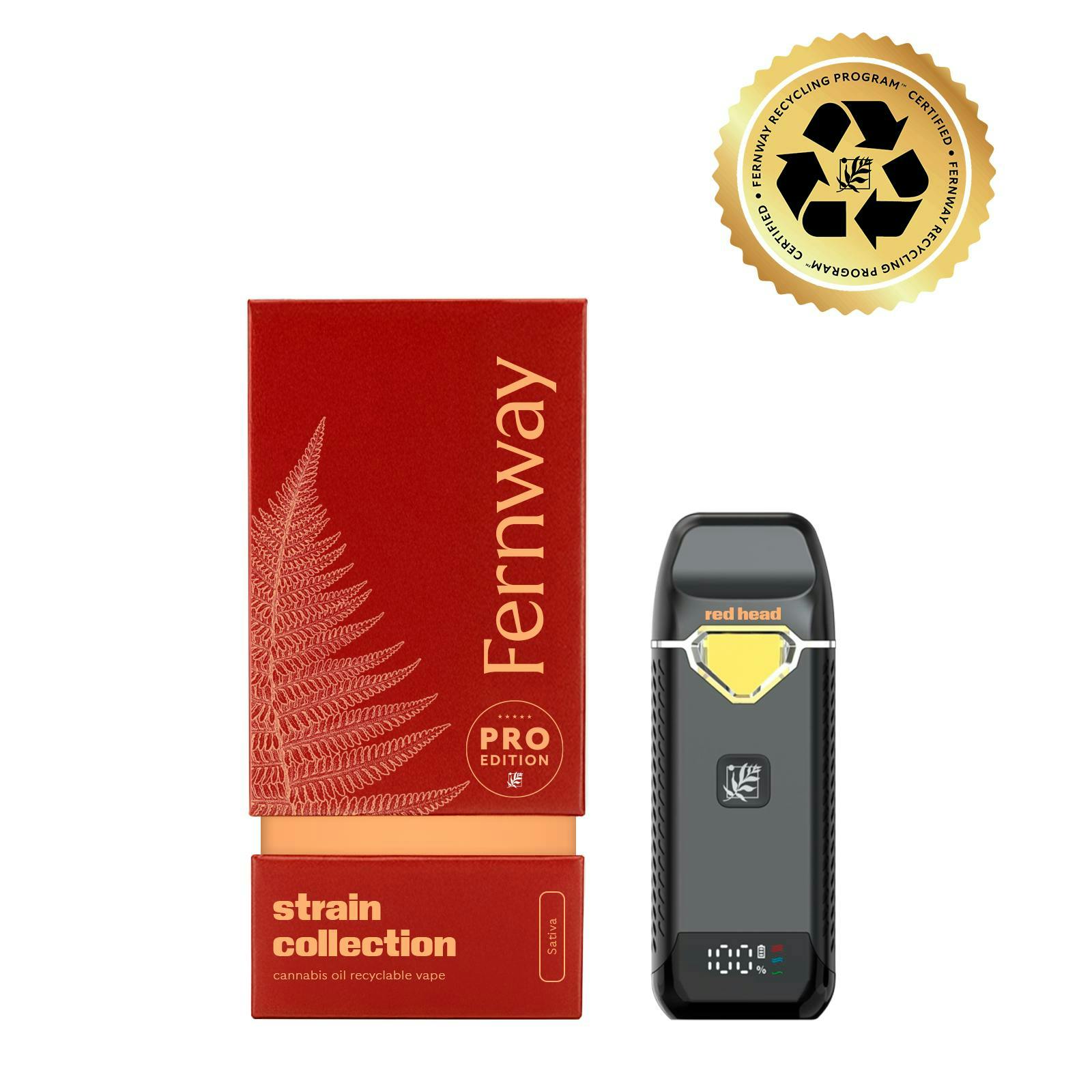 Fernway - Red Headed Stranger | Strain Collection | All-In-One Traveler PRO | 2.0g - 1