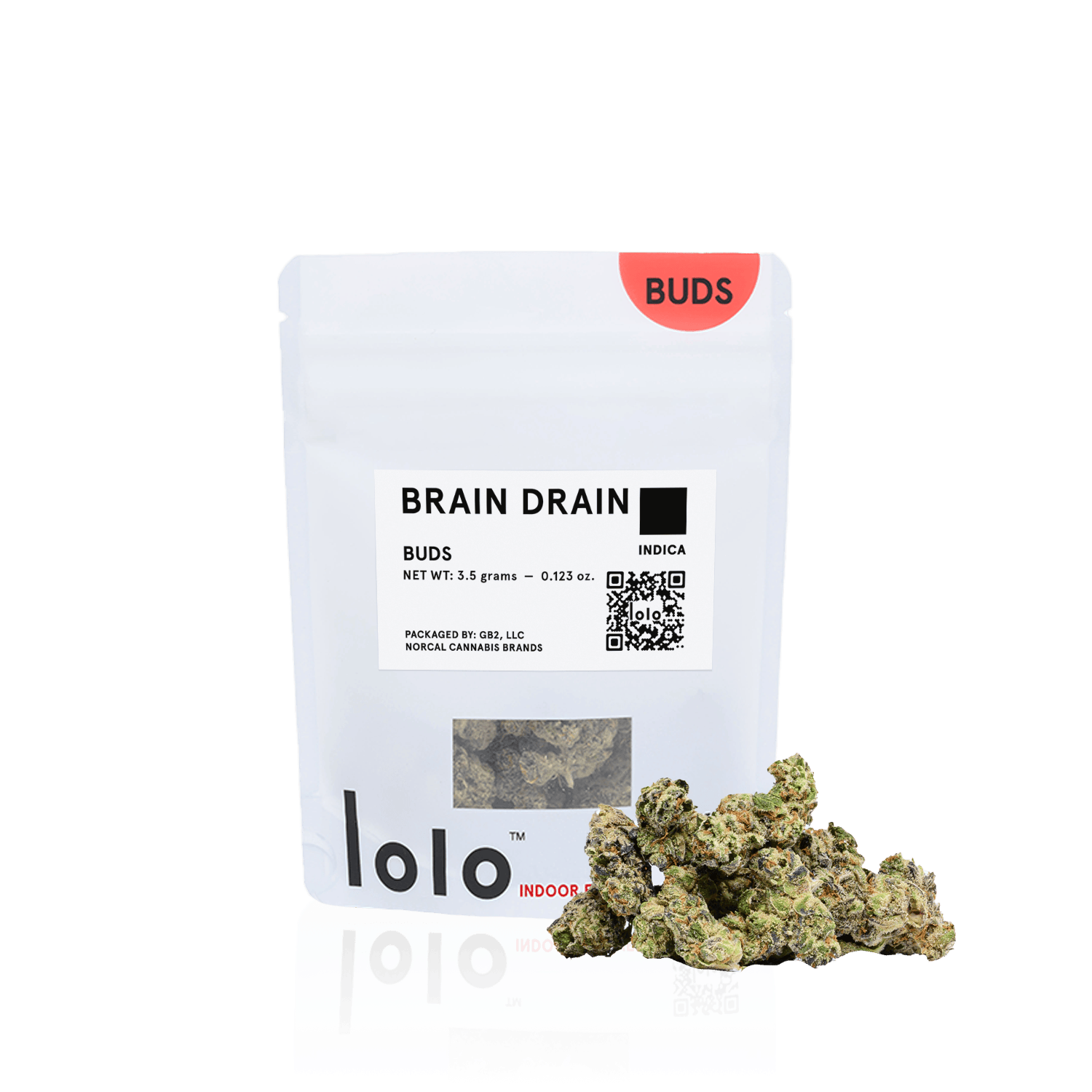 lolo - Brain Drain | Indoor Buds | 3.5g - 1