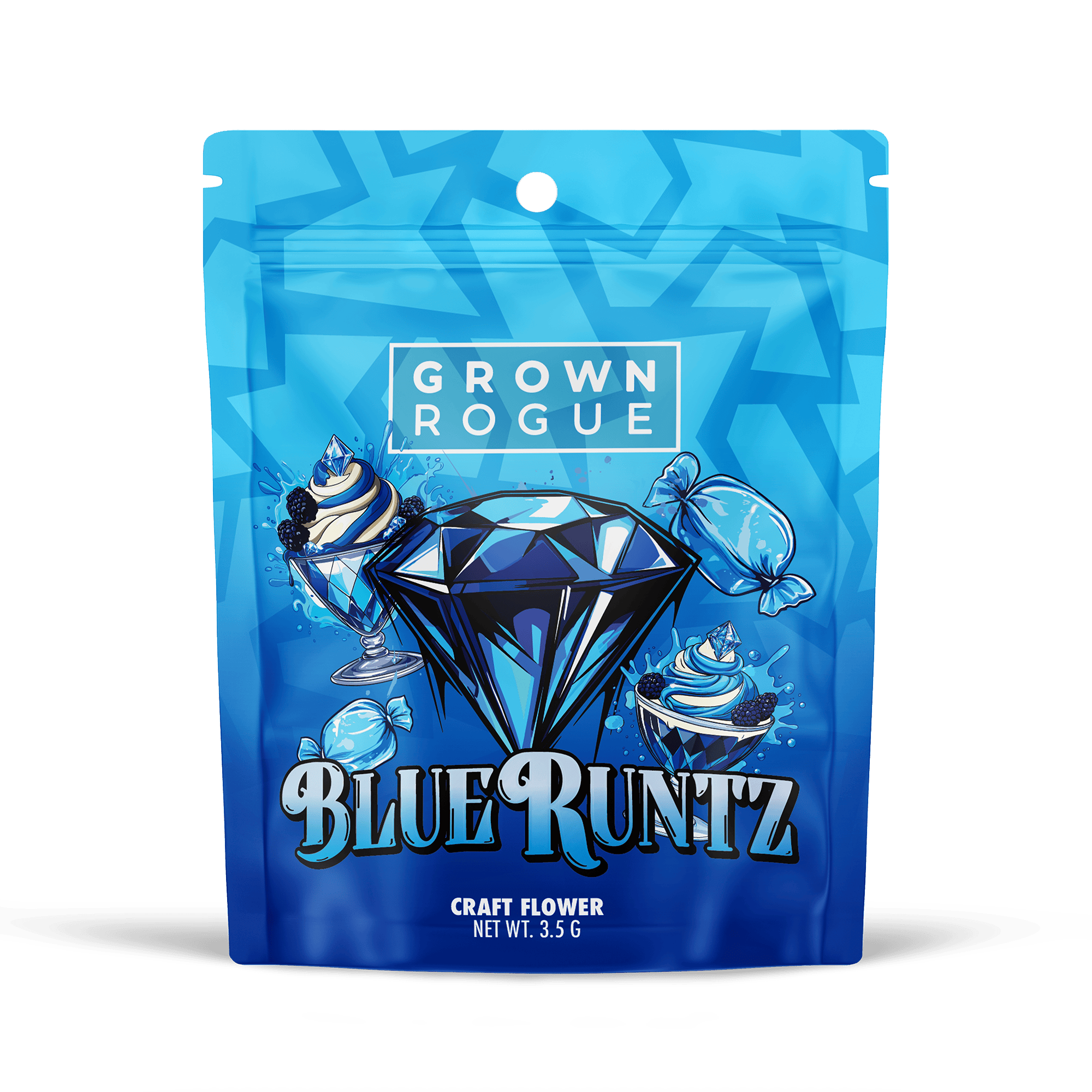 Grown Rogue - Blue Runtz | Big Buds | 3.5g - 1