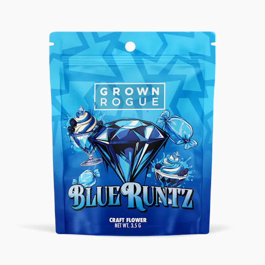 Grown Rogue - Blue Runtz | Big Buds | 3.5g - 1