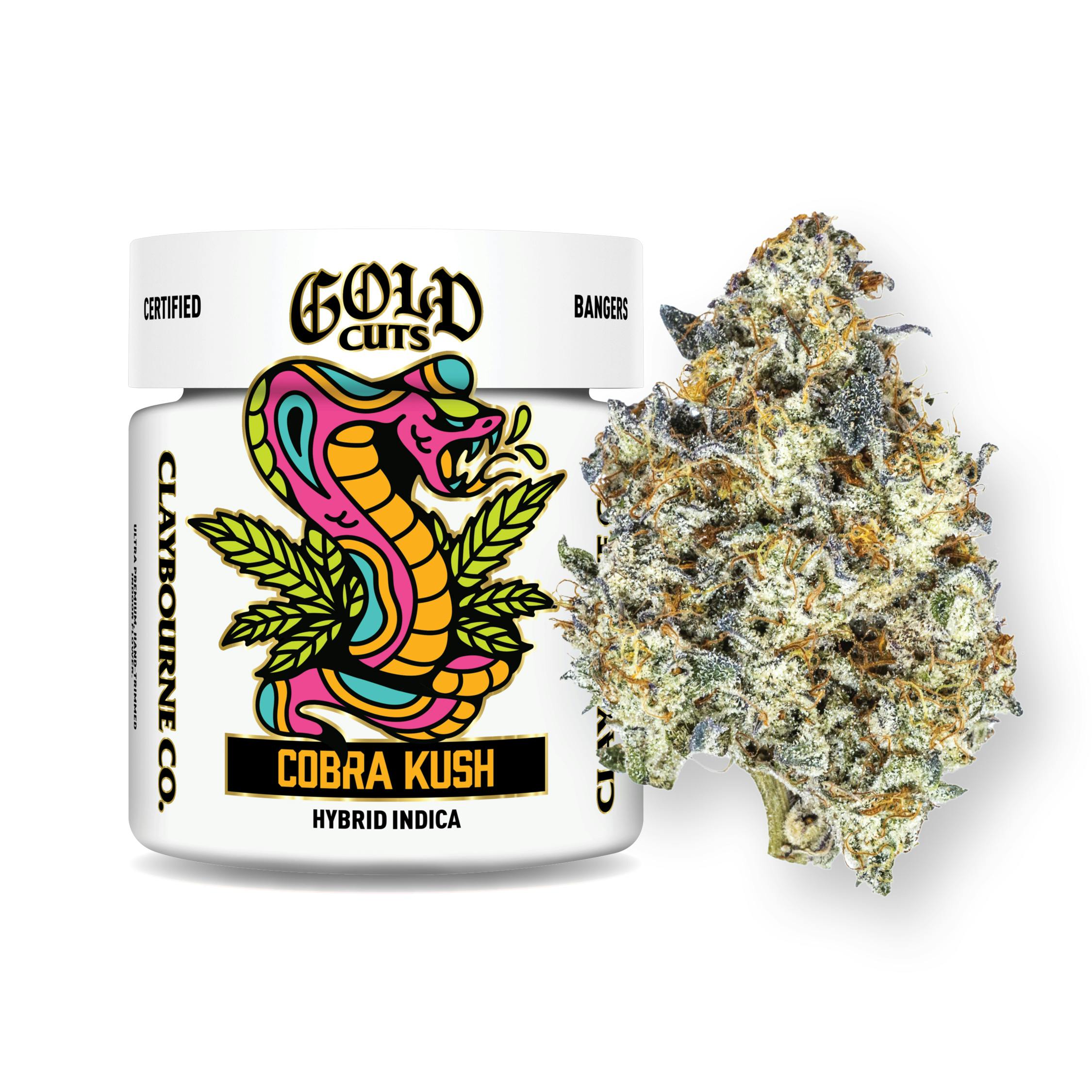 Claybourne Co. - Cobra Kush (3.5g) - Gold Cuts - 1