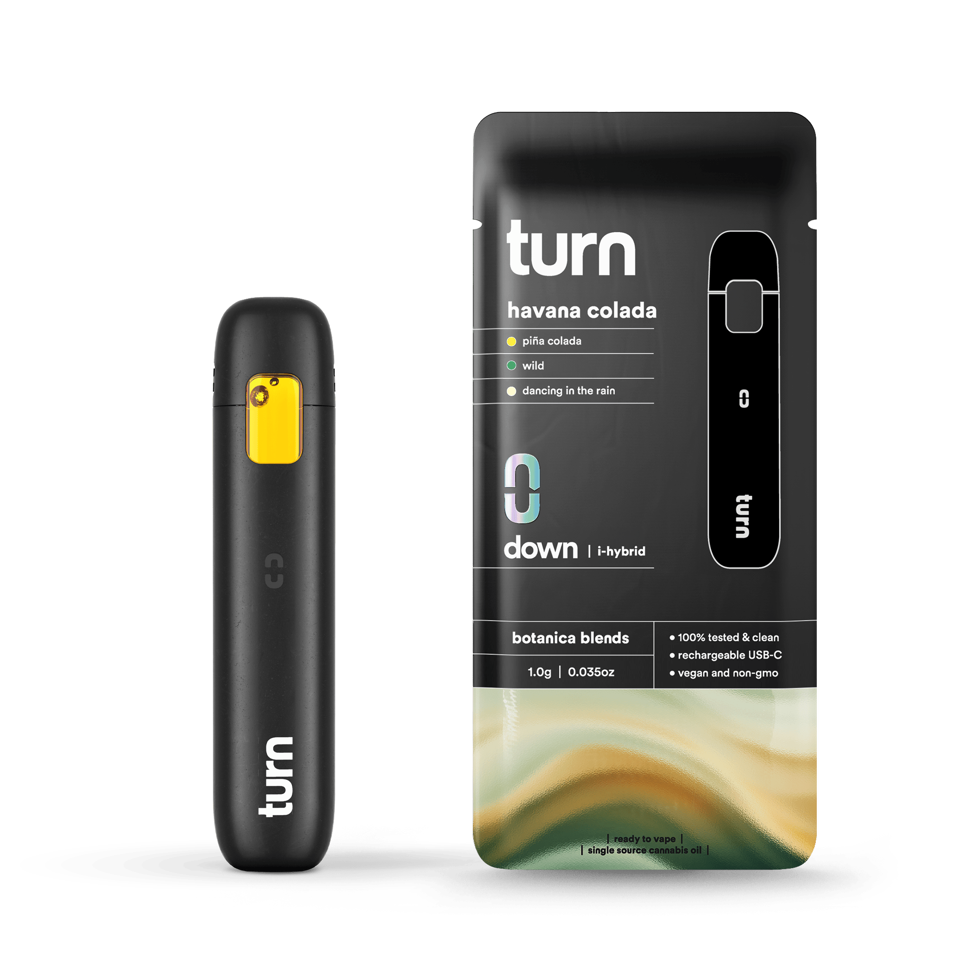turn - Havana Colada | Botanica Blends | AIO | Indica-Hybrid - 1