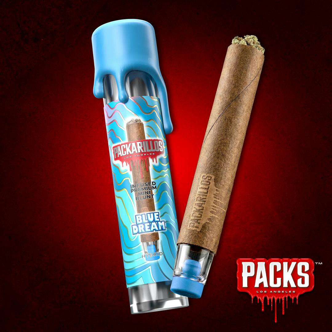 PACKS Los Angeles - Packarillos | Blue Dream | Infused Blunt | 1g - 1