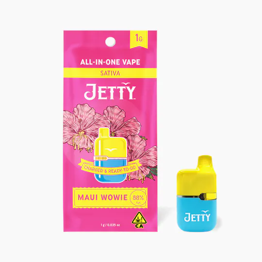 Jetty Extracts - Mini Tank | Maui Wowie | Disposable | 1g - 1