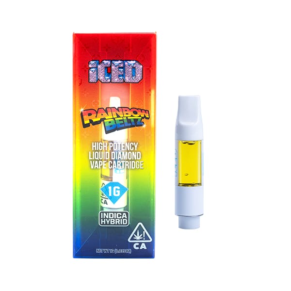 ICED - Rainbow Beltz Vape Cartridge - 1g - - 1