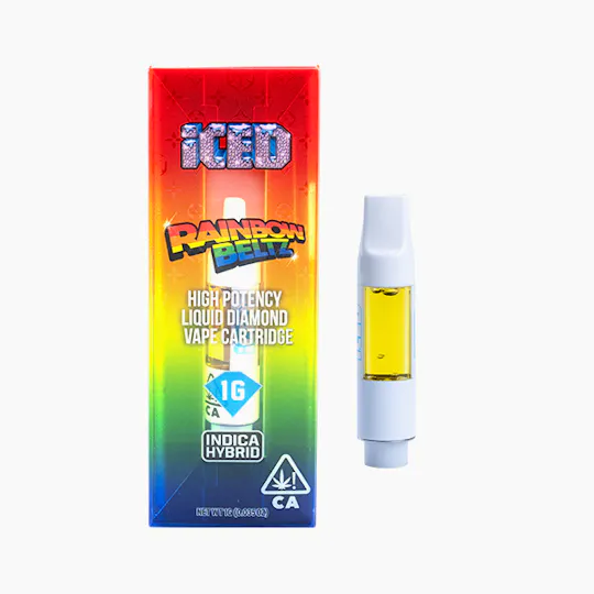 ICED - Rainbow Beltz Vape Cartridge - 1g - - 1