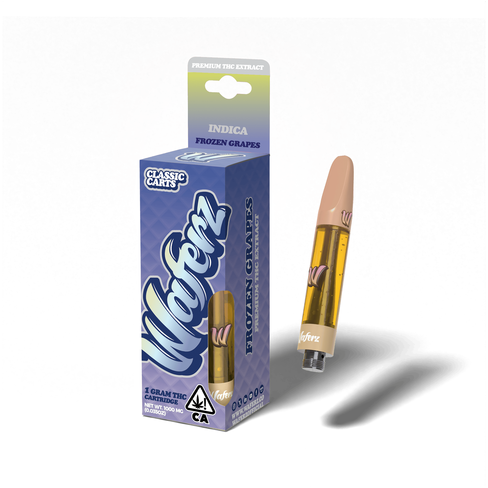 Waferz - Waferz | Frozen Grapes | 510 Cartridge | 1g - 1