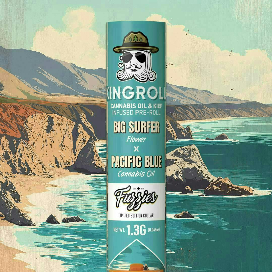 Kingroll - Big Surfer x Pacific Blue | Infused Joint | 1.3g - 1