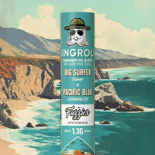 Kingroll - Big Surfer x Pacific Blue | Infused Joint | 1.3g - 1
