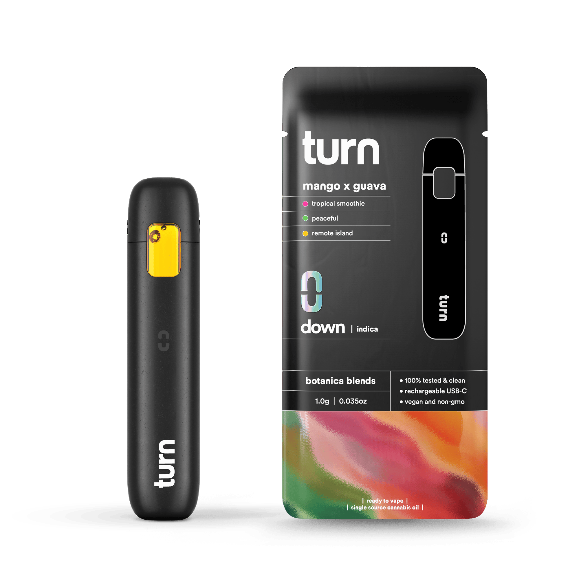 turn - Mango x Guava | Botanica Blends | AIO | Indica | 1g - 1