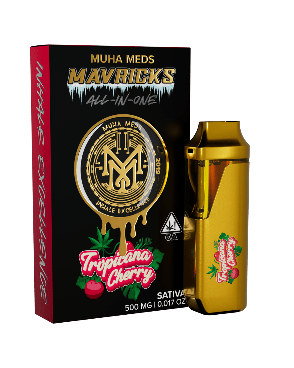 Muha Meds - Muha Meds | Tropicana Cherry | Mavricks Disposable | 0.5g - 1