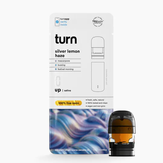 turn - Silver Lemon Haze | 100% Live Resin | Sativa-Hybrid - 1