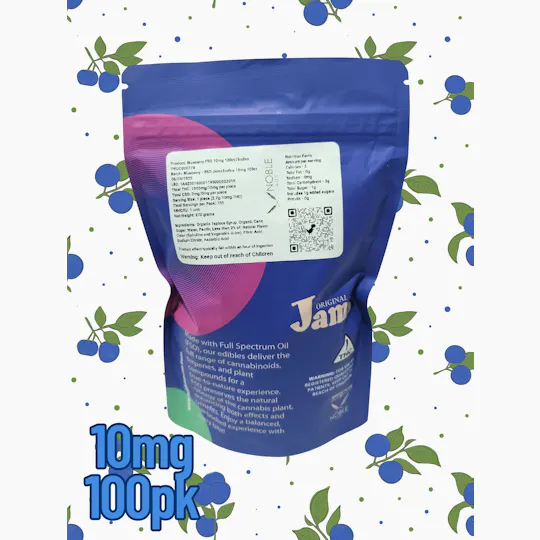 Noble Labs - Noble Labs - FSO Indica JAMS 10mg/100pk | Blueberry - 1