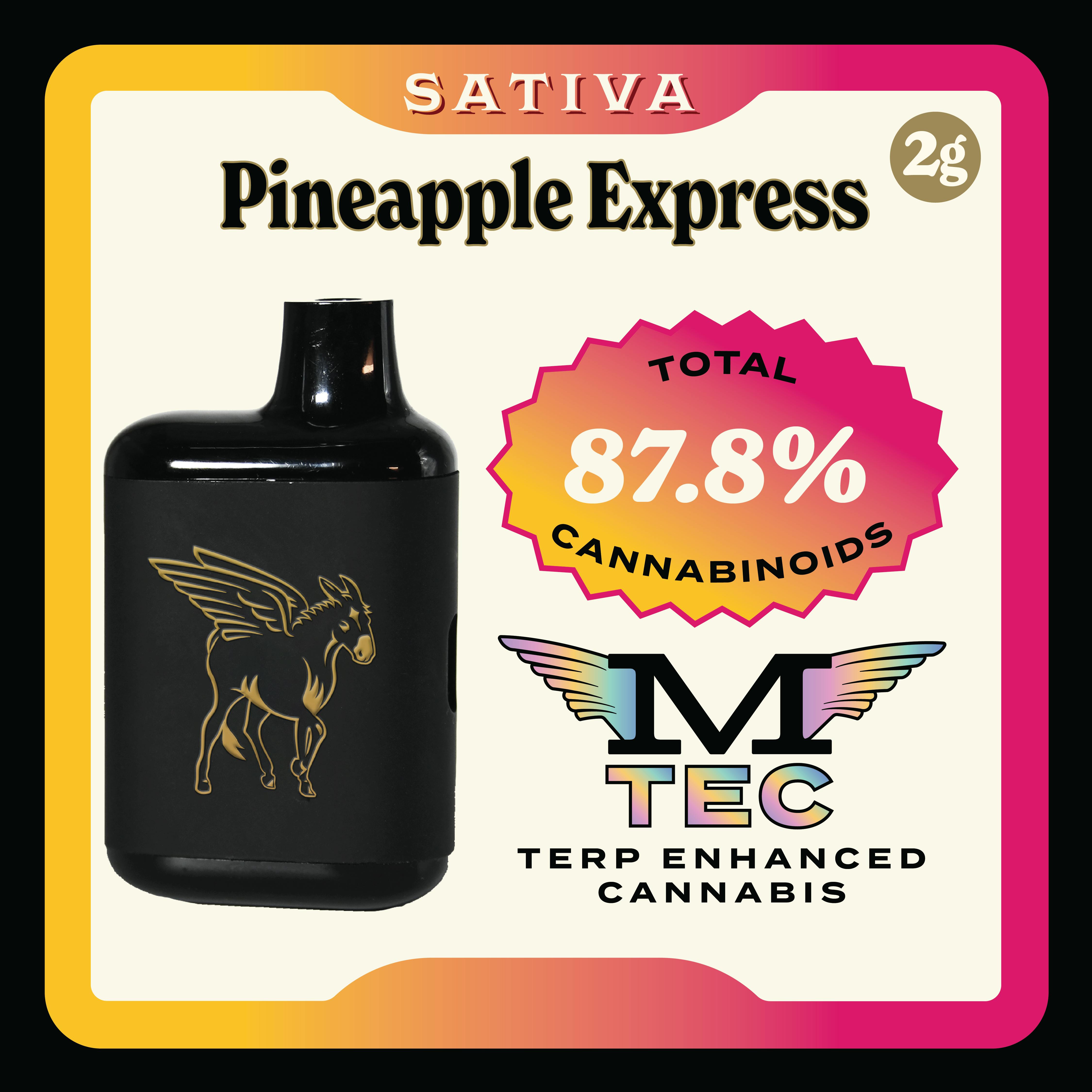 Mule Extracts - Pineapple Express | M-TEC Disposable | 2g - 1