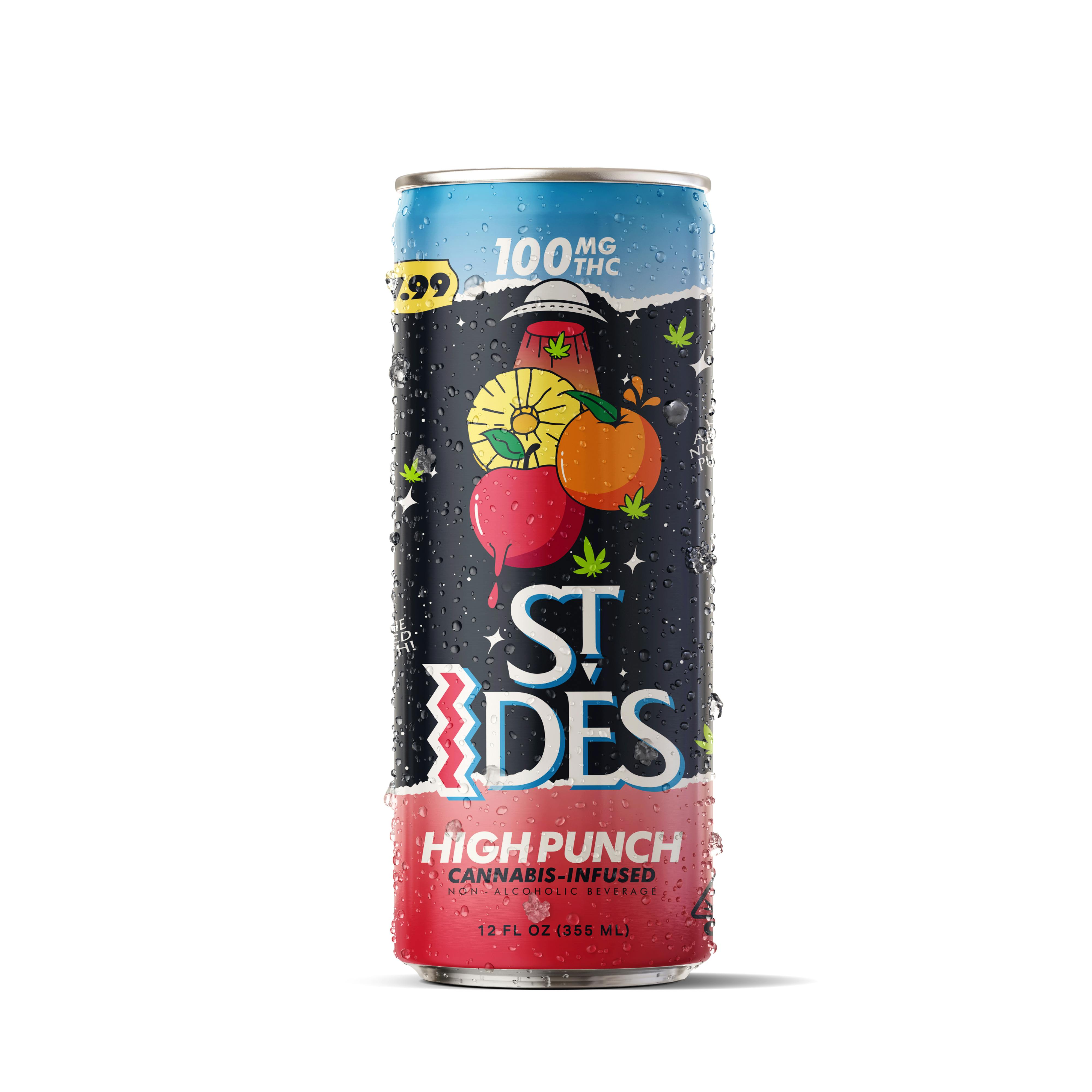 ST IDES - High Punch | Non Carbonated | 100mg | 12 fl oz - 1