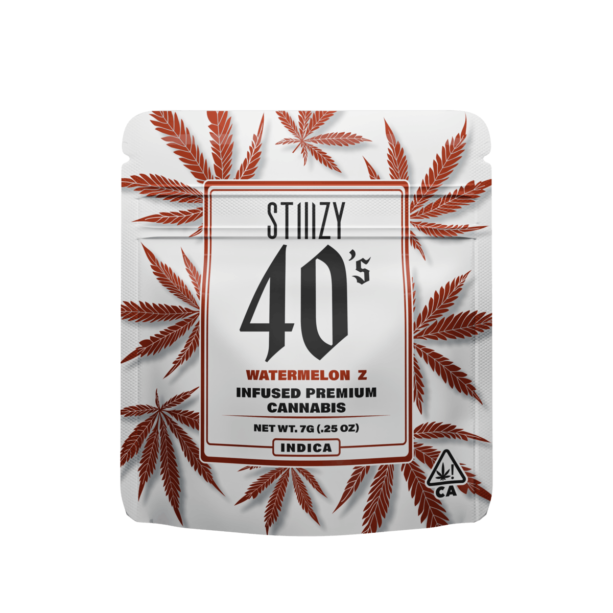 STIIIZY - - WATERMELON Z - 7G 40's Infused Flower - 1