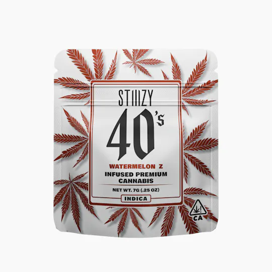 STIIIZY - - WATERMELON Z - 7G 40's Infused Flower - 1
