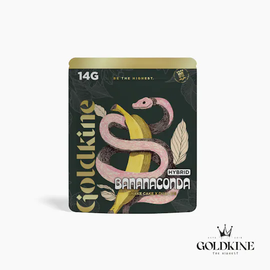 Goldkine - Goldkine Flower 14G (Mylar) | Bananaconda - 1