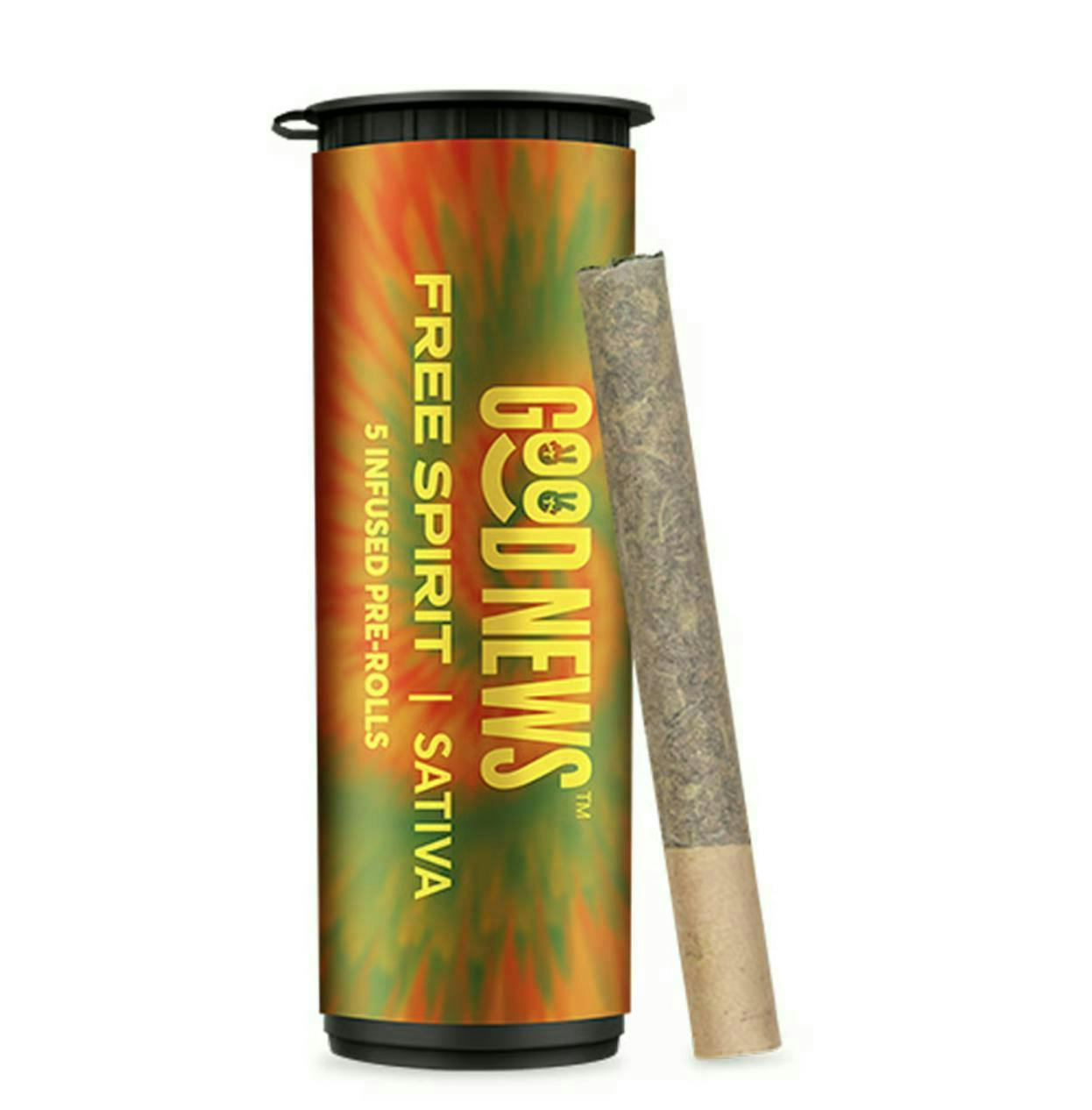 Good News - Free Spirit | Mango | Infused Minis | 0.5g each | 5pk - 1