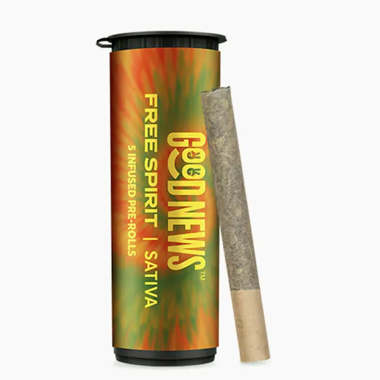 Good News - Free Spirit | Mango | Infused Minis | 0.5g each | 5pk - 1