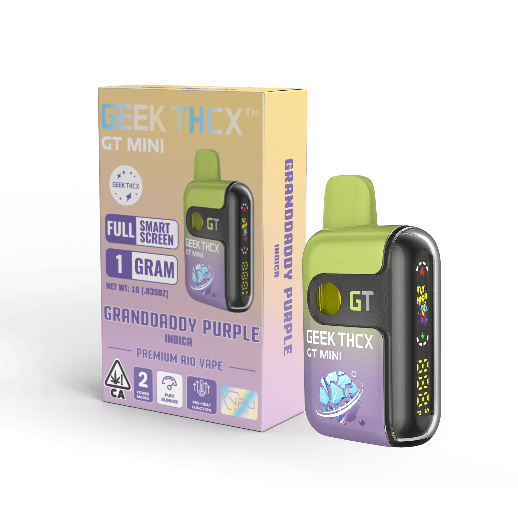 Geek Thcx - GEEK THCX | Grand Daddy Purple | Disposable | 1g - 1