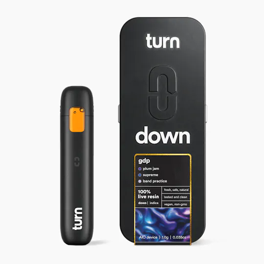 turn - GDP | 100% Live Resin | AIO | Indica - 1