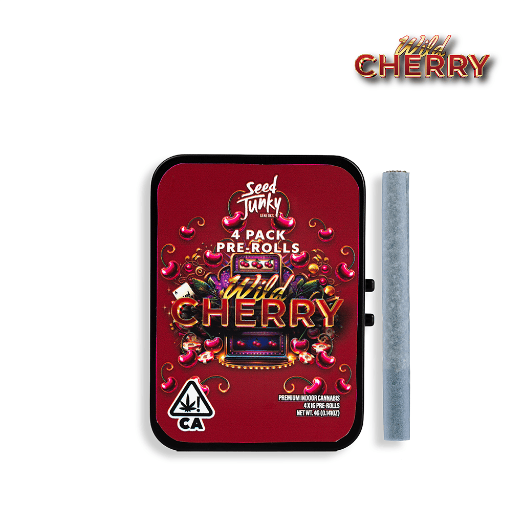 Seed Junky - Wild Cherry | Joints | 1g each | 4pk - 1