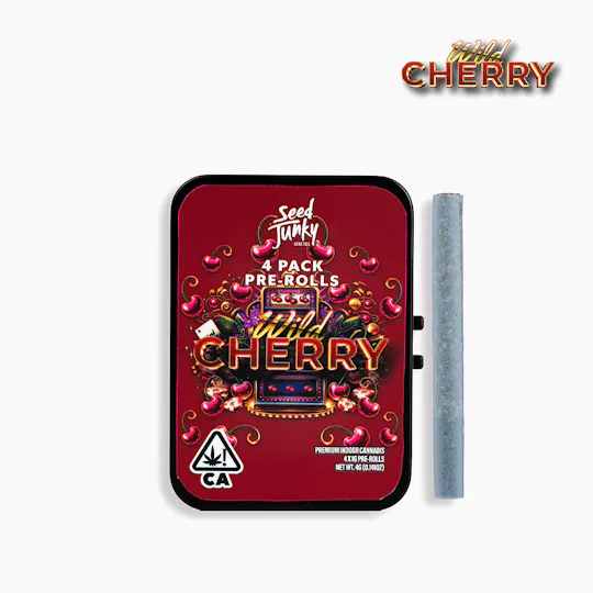 Seed Junky - Wild Cherry | Joints | 1g each | 4pk - 1
