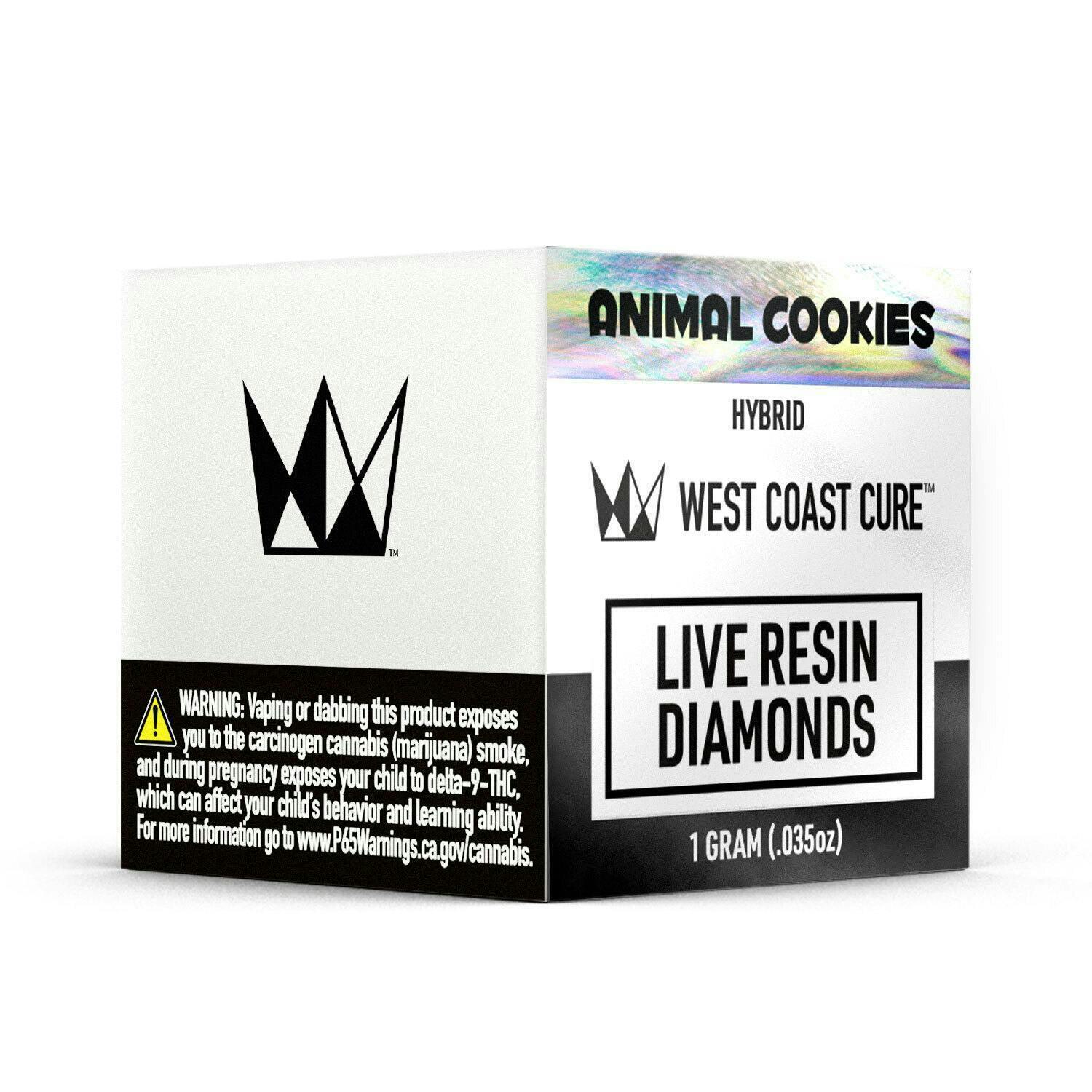 West Coast Cure - Animal Cookies Live Resin Diamonds - 1