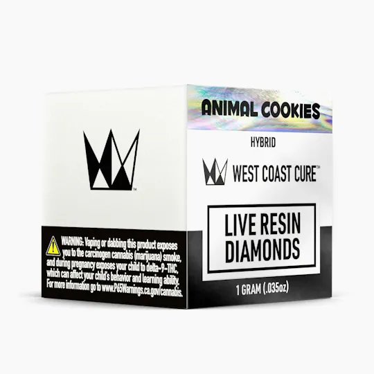 West Coast Cure - Animal Cookies Live Resin Diamonds - 1