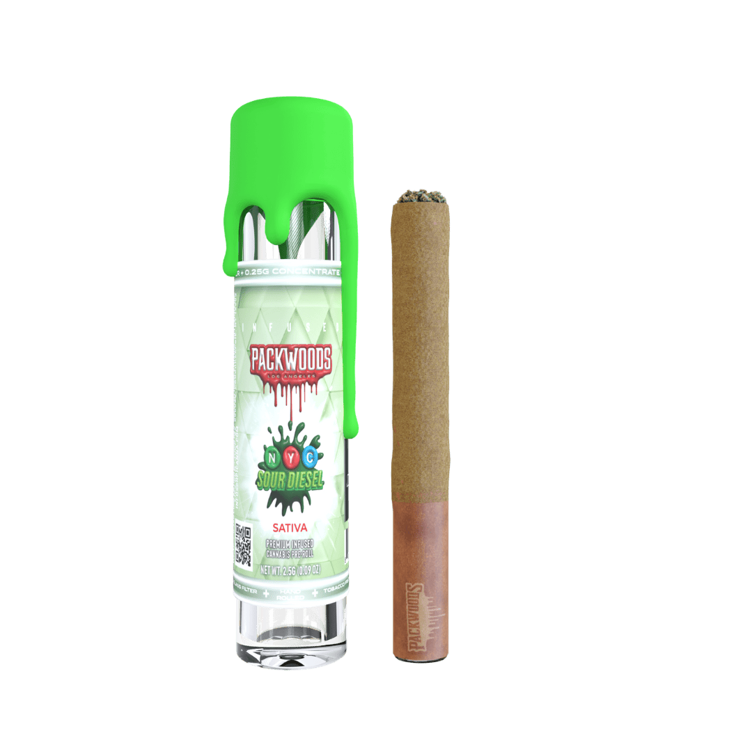 PACKS LOS ANGELES - NYC Sour Diesel | Live Rosin Infused Blunt | 2.5g - 1