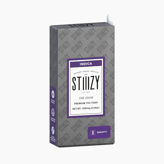 STIIIZY - Vape - BISCOTTI - PREMIUM THC POD 1G - IL - 1