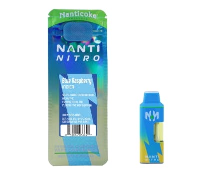 Nanticoke - Nanti Nitro | Blue Raspberry | Disposable | 2g - 1