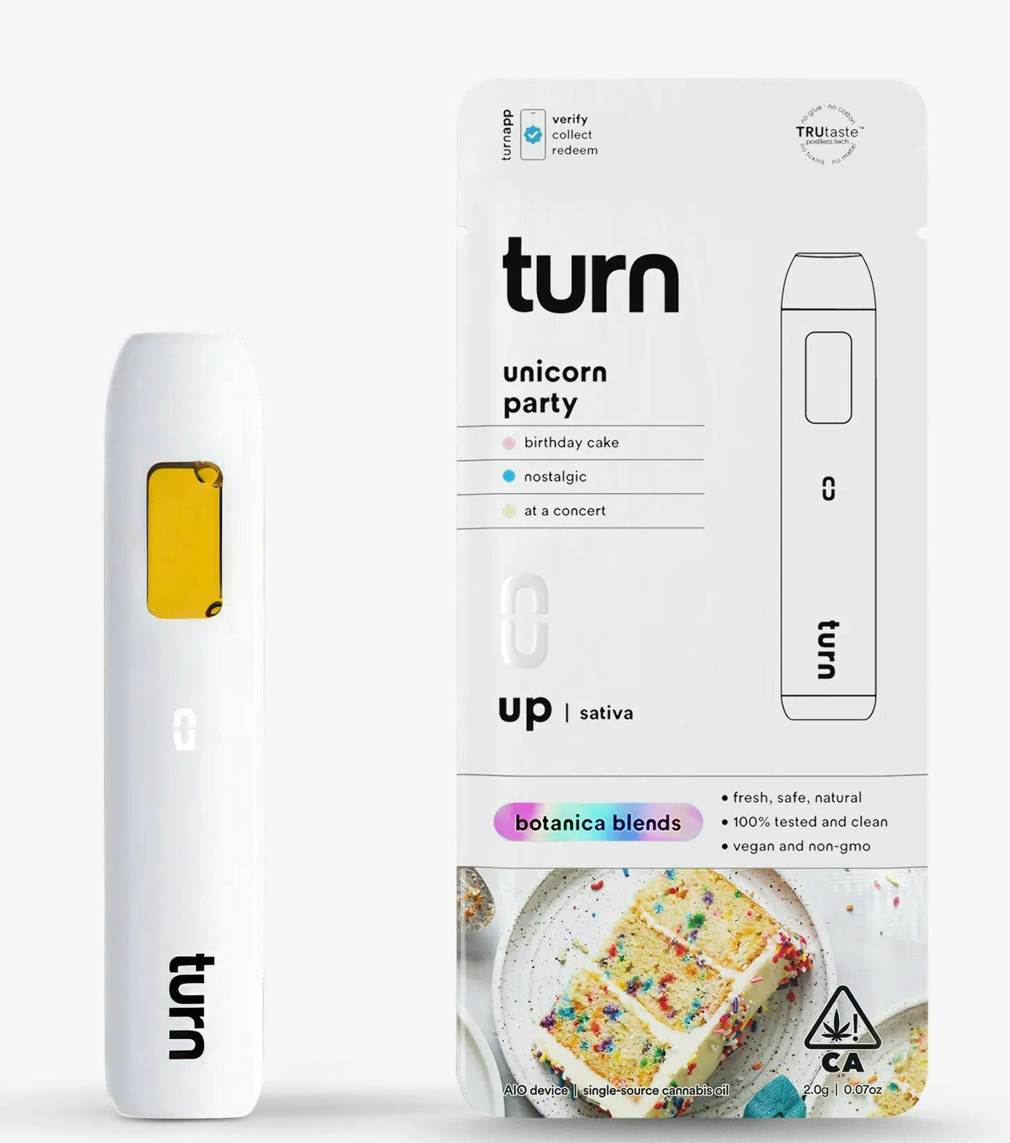 turn - Unicorn Party | Botanica Blends | AIO | Sativa - 1