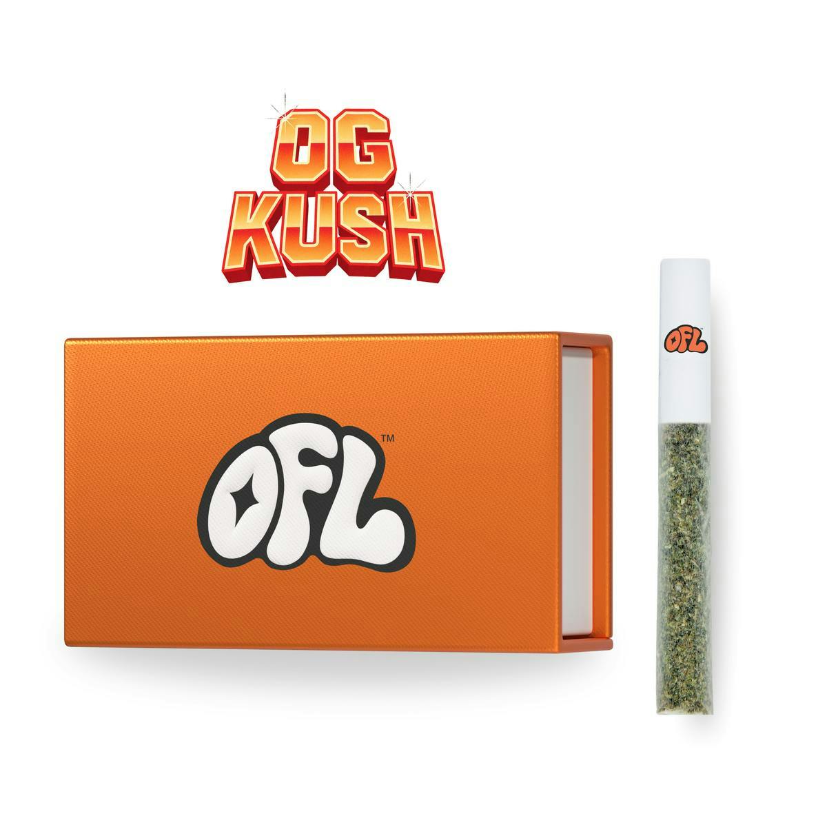 Oakfruitland (OFL) - OG Kush | Joints | 0.7g each | 5pk - 1